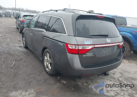 2012 Honda Odyssey Touring/Touring Elite from USA, damaged, VIN 5FNRL5H92CB078025